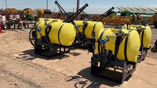 AG Spray 200 Gallon and 110 Gallon 3pt Sprayer Walkaround [upl. by Doley404]