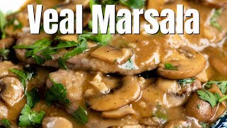 Veal Marsala Scaloppine al Marsala [upl. by Otreblada381]