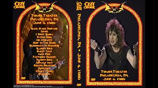 Ozzy Osbourne Live in Philadelphia 1989 [upl. by Erida741]