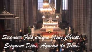 Gloria Messe du Peuple de Dieu  Alto [upl. by Attiuqehs149]