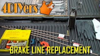 DIY How to Replace Brake Lines [upl. by Sulamith]