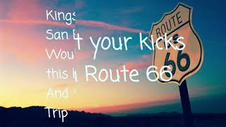 Route 66 Chuck Berry  Lyrics [upl. by Saraann]