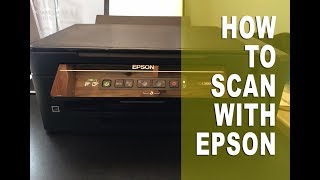 Epson Printers  How To Scan [upl. by Wilton]