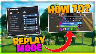 How to use Fortnite Replay Mode  Tutorial [upl. by Weiler]