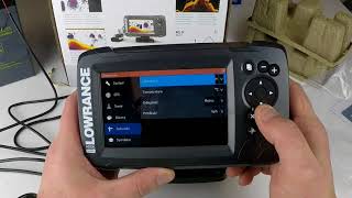 Echosonda Lowrance Hook2 5x [upl. by Yaron]