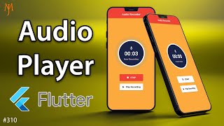 Flutter Tutorial  Making An Audio Player App [upl. by Iot884]