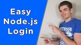 Nodejs Passport Login System Tutorial [upl. by Nyahs]