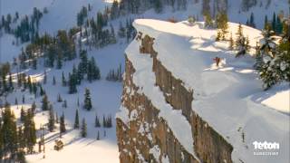 World Record Ski Jump  255 Foot Cliff [upl. by Jamil]