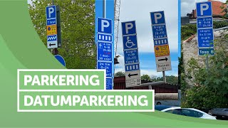 Ta Körkort  Parkering och Datumparkering [upl. by Jourdain]