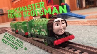 Trackmaster Flying Scotsman  Story Run Unboxing amp Review [upl. by Rakel30]