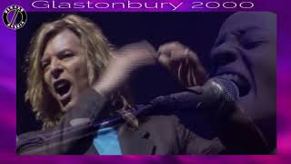 David Bowie  Under Pressure  Live  Glastonbury 2000 [upl. by Htiekal]