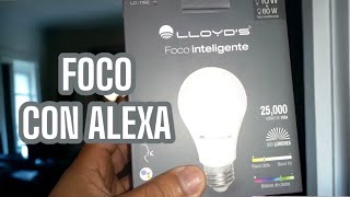 Como controlar focos inteligentes con Alexa [upl. by Aidnac]