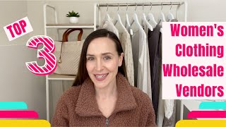 Top 3 Womens Clothing Wholesale Vendors [upl. by Otecina537]