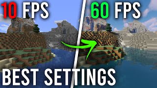 Best Optifine Settings For Minecraft  Best Settings For Optifine [upl. by Galang]