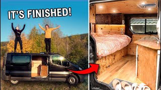 Finishing the Camper Van Conversion   Van Tour [upl. by Ahsietal]