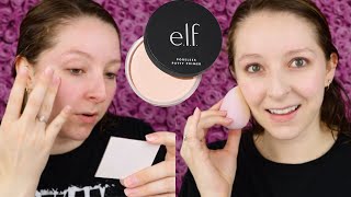 ELF PORELESS PUTTY PRIMER REVIEW [upl. by Aneeram]