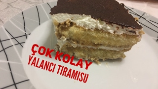 Çok kolay yalancı tiramisukolay tarifler [upl. by Triny]