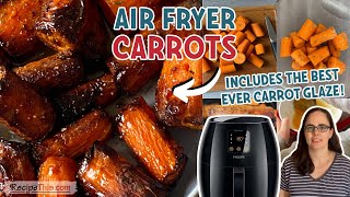 Air Fryer Carrots With Honey  Garlic [upl. by Yrebmik759]