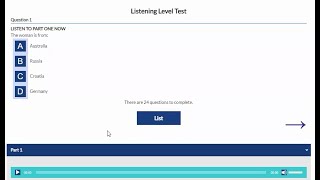 Oxford Online English Listenig Level Test With ANSWERS [upl. by Uile]