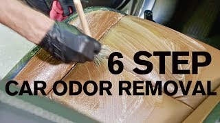 How to Remove Car Odors in 6 Steps [upl. by Zolner]