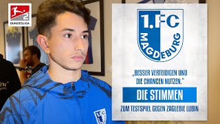 Stimmen nach Testspiel gegen Zaglebie Lubin [upl. by Buchheim]