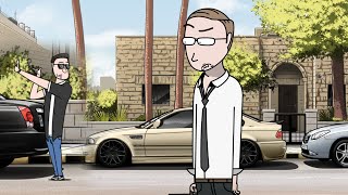 The Enthusiastic Car Guy  Funny Public Moment  SHORT ANIMATION [upl. by Nathanson]