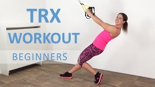 10 Minute TRX Workout For Beginners – Effective Bodyweight Suspension Training [upl. by Labotsirhc926]