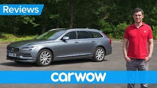 Volvo V90 Estate 2018 indepth review  carwow Reviews [upl. by Blondie]