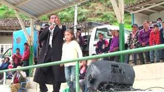 Manuelito Duchi el Cantor Cañari en la Parroquia Shagly HD  Guambrita [upl. by Hayyikaz]