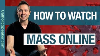 How to Watch Sunday Mass Pray Online Catholic Mass at Home [upl. by Hermina]