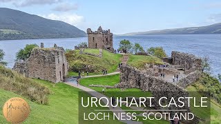 Urquhart Castle TourWalkthrough  Loch Ness Scotland  4K [upl. by Swarts]