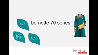 bernette 70 series  machine tour [upl. by Lehcear]