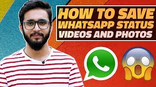 How to Download WhatsApp Status Videos and Photos on Your Android Smartphone [upl. by Acysej]