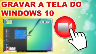 Como gravar a tela do computador Windows 10 [upl. by Blackmun]