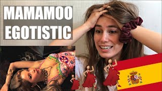 REACTION MAMAMOO  Egotistic MV [upl. by Neirda]