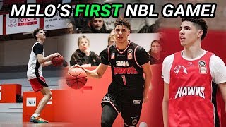 LaMelo Ball’s FIRST NBL GAME In Australia This Year’s About To Be CRAZY FULL HIGHLIGHTS 😱 [upl. by Yro]