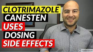 Clotrimazole Canesten  Uses Dosing Side Effects  Pharmacist Review [upl. by Doomham]