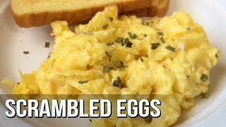 How to Make the Perfect Cheesy Scrambled Eggs [upl. by Noli]