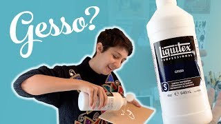 Whats Gesso And how do you use it [upl. by Erdnaxela935]