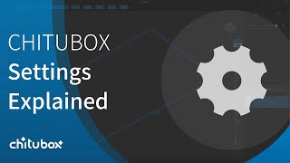 Tutorial CHITUBOX Settings Explained [upl. by Yonina]