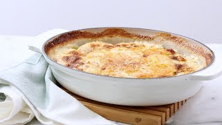 Potatoes Dauphinoise  Martha Stewart [upl. by Aivle]