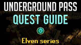 Underground Pass quest guide  Runescape 3 [upl. by Corene]