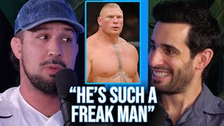 Brendan Schaub On Brock Lesnar [upl. by Kilian]