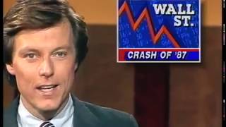 The 1987 stock market crash Original news report [upl. by Nade722]