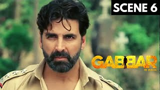 Gabbar Is Back  Scene 6  Gabbar Kidnaps Corrupt Police Officers  Akshay Kumar  Sunil Grover [upl. by Hayila]