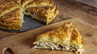 Η πιο τραγανή amp εύκολη Κοτόπιτα  Kotopita   The Best Chicken Pie Ever [upl. by Nilorac]