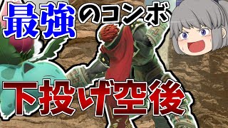 【ゆっくり解説】これで解決！ガノンの下投げ空後はこうすればできる！【スマブラSP】 [upl. by Sherrer303]