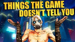 Borderlands 3 10 Things The Game Doesnt Tell You [upl. by Alyal]