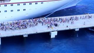 Missed the Ship  Carnival Magic  Cozumel Mexico  Aug 12 2014 [upl. by Weiss]