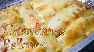 Canelones Rellenos  Cocinando con Yolanda [upl. by Leahcimnaes]